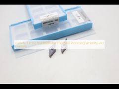 Ενθέματα εργαλείων τόρνευσης καρβιδίου για επεξεργασία εσωτερικής οπής Ευελιξία και ευελιξία