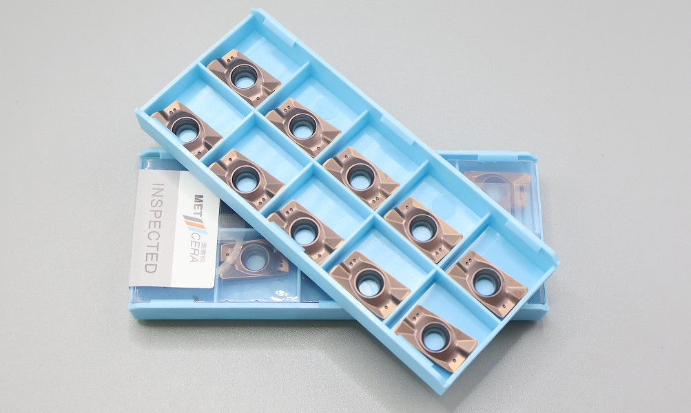 APMT1604PDER-MM Ατσάλι από ανοξείδωτο χάλυβα Χαλκόλυβδος Χάλυβα Τελική Επεξεργασία Κόψιμο Καρβιδίου Εισαγωγή Σκόρπιση Σκόρπιση Εισαρτήματα