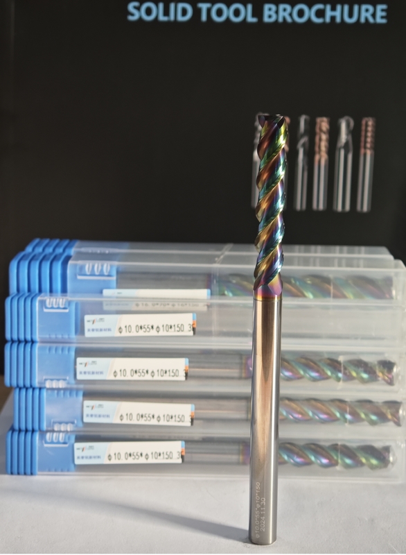 MAE PLUS Φ10x55x10Dx150mm Super Long Length Carbide Mill για την επεξεργασία των μη σιδηρουργικών μετάλλων