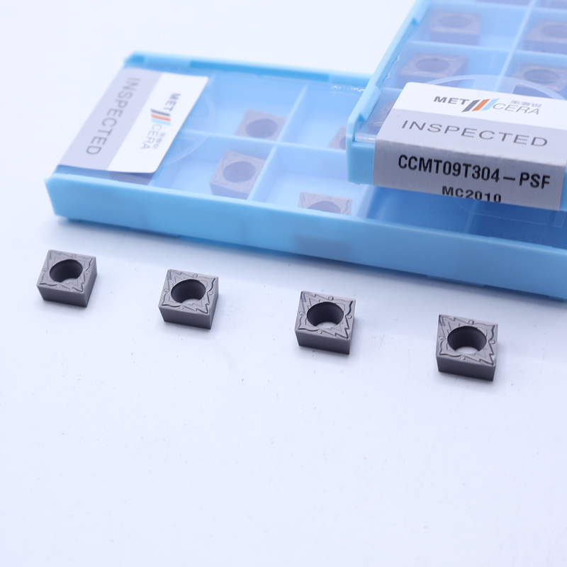 CCMT09T304 Εισαγωγή CNC Cermet για εργαλεία στροφής μεταλλικών κυλίνδρων, εργαλεία κυλίνδρων μεταλλικών κεραμικών κυλίνδρων