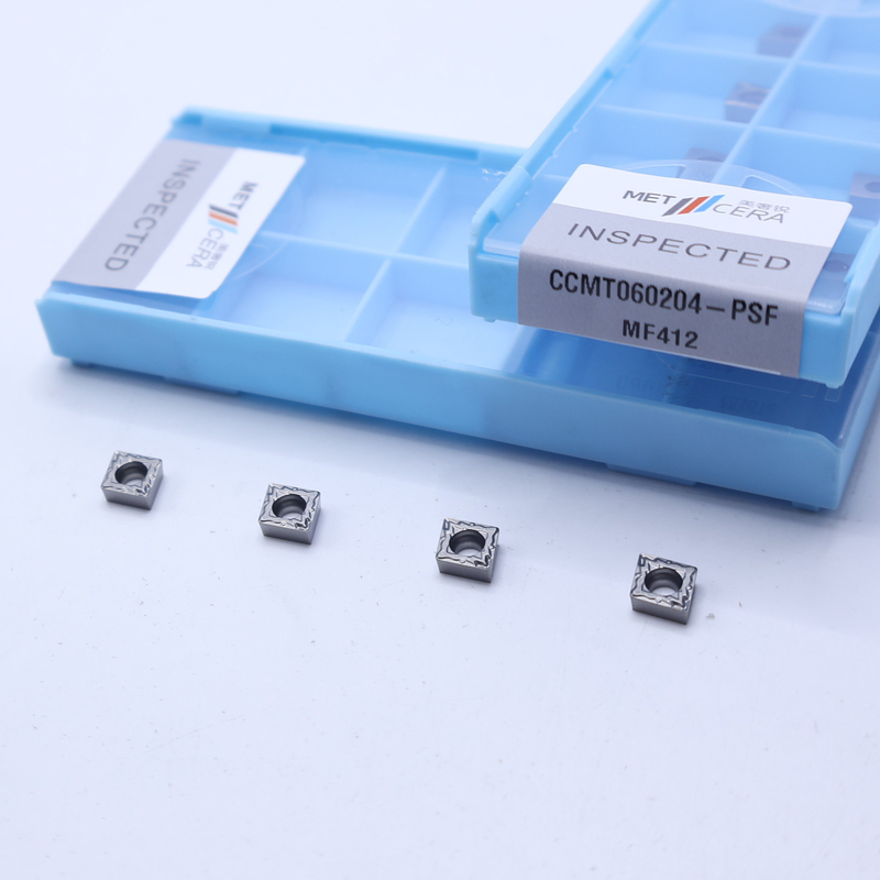 CCMT060204 CNC Στροφείο Δείκτης Καρβιδίου Εισαγωγή Γύρισμα, Καρβιδίου Εισαγωγή για χάλυβα, κράμα, Τελικό σχιστομετρητή για εσωτερική στροφή