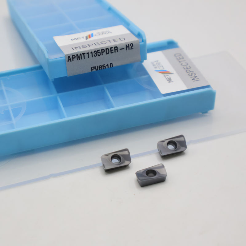90 μοίρες Carbide φρεσκάρισμα εισάγει APMT1135PDER-H2 πρόσωπο φρεσκάρισμα Slotting φρεσκάρισμα Carbide εισάγει εργαλεία κοπής για indexable