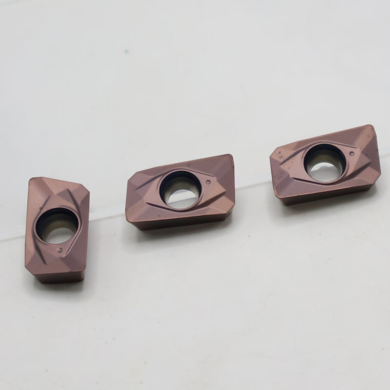 Συγκρότημα ενσωματωμάτων φρεναρίσματος καρβιδίου,Ενσωματώματα φρεναρίσματος υψηλών επιδόσεων για σκληρό κράμα από ανοξείδωτο χάλυβα APMT1604PDER-FM