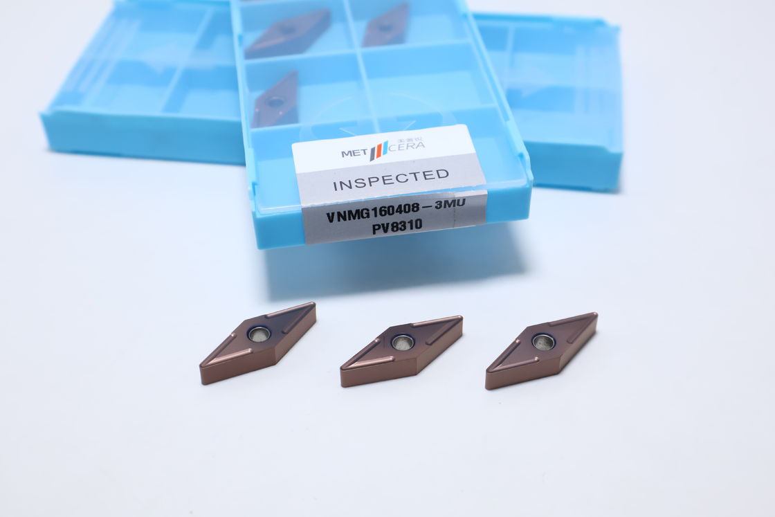 VNMG1604 Ενδεικτικές εξωτερικές καρβιδικές στροφές για το κόψιμο